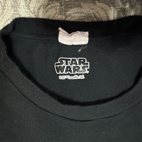 Star Wars Men's Black Stormtrooper Clover Graphic T-Shirt Size L - Picture 4 of 7